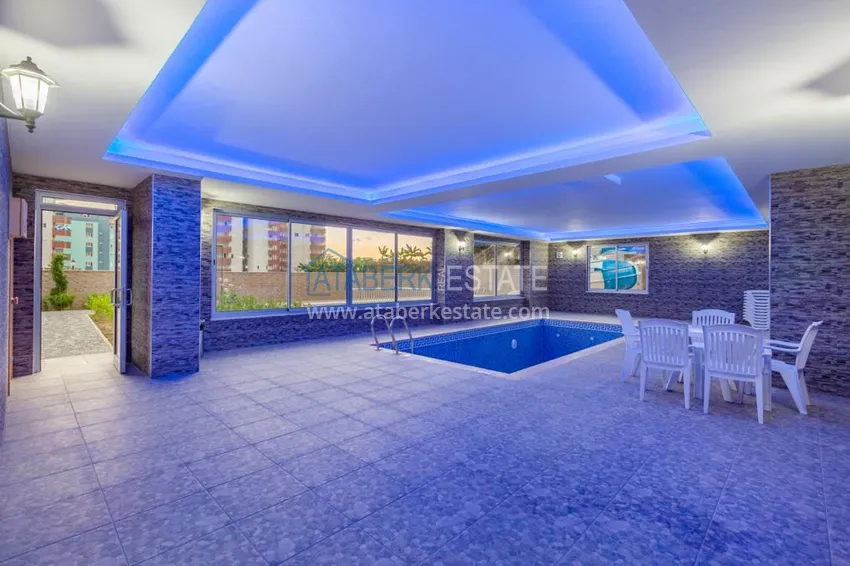 Квартира с мебелью в комплексе с инфраструктурой в Махмутларе 8 