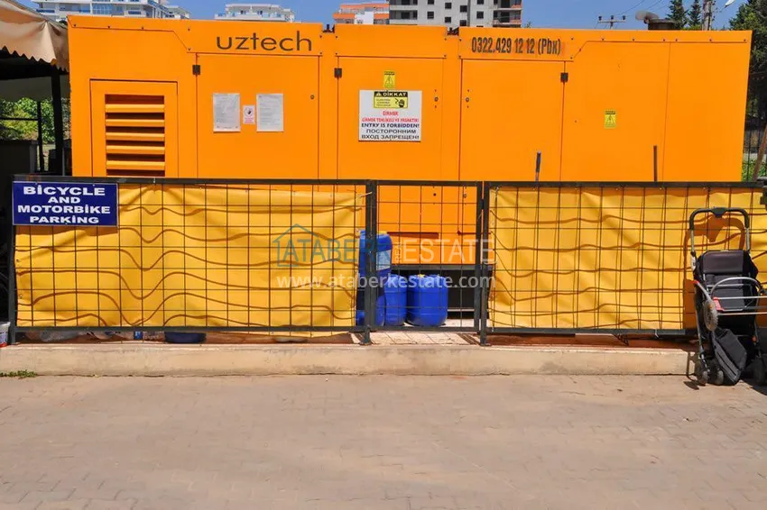 Квартира в Махмутларе с видом на горы в благоустроенном комплексе 13 