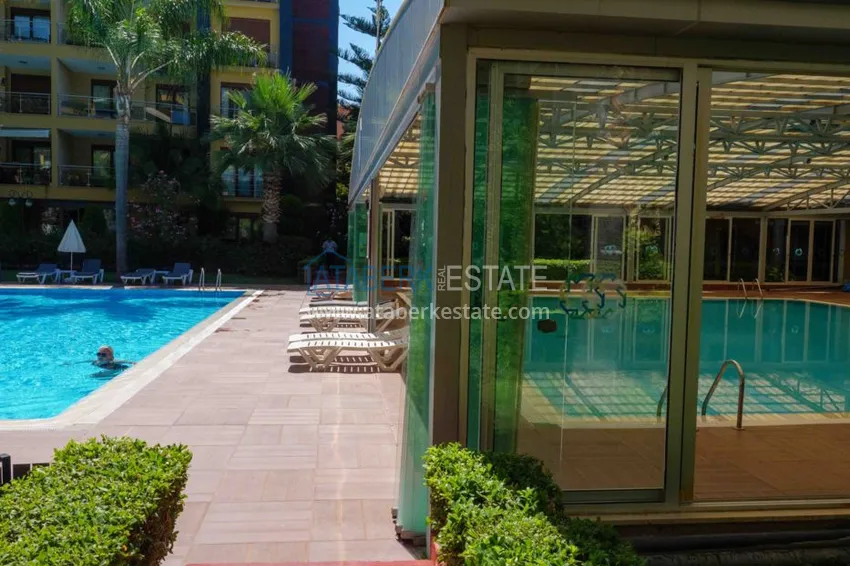 Квартира в роскошном комплексе на первой береговой линии в Алании 11 