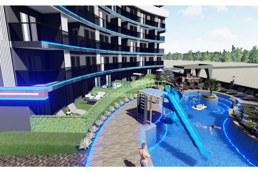 Новый стильный проект жилого комплекса в районе Оба  9 