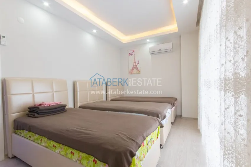 Приобрести Квартира в Махмутларе трехкомнатная, с мебелью в комфортабельном комплексе 9 