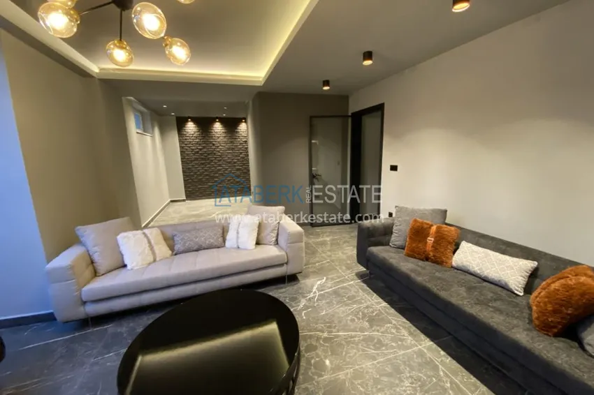 Квартира в Авсалларе с новой мебелью в современном бутик-комплексе 13 