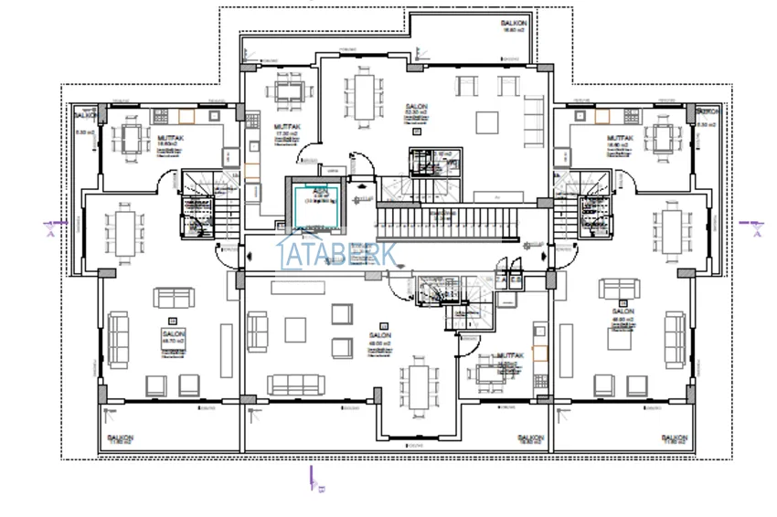 Купить дешево Новый инвестиционный проект жилого комплекса в центре Аланьи отличное расположение, выгодная ценовая политика 4 