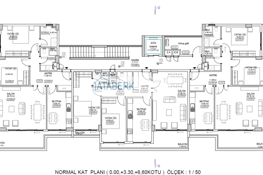 Купить дешево Новый инвестиционный проект жилого комплекса в центре Аланьи отличное расположение, выгодная ценовая политика 10 