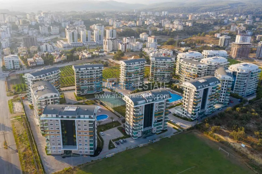 Аренда пентхауса в Авсалларе с 2 спальнями, современным интерьером 3 