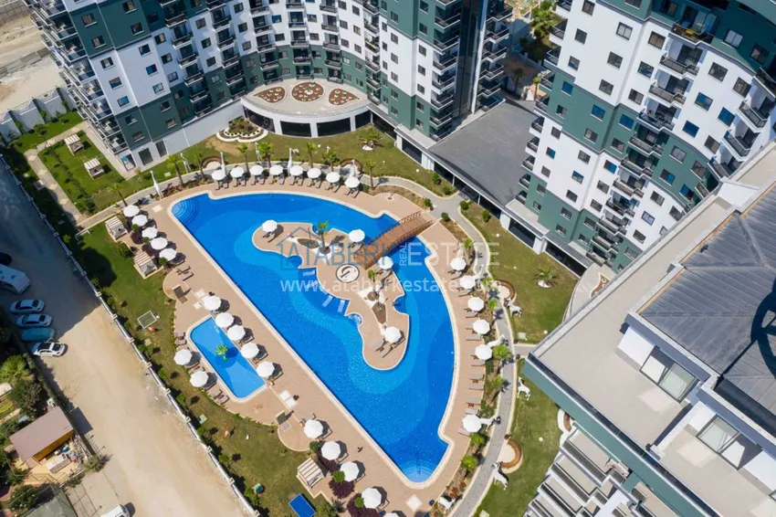 Квартира в Махмутларе двухкомнатная с качественной чистовой отделкой 4 