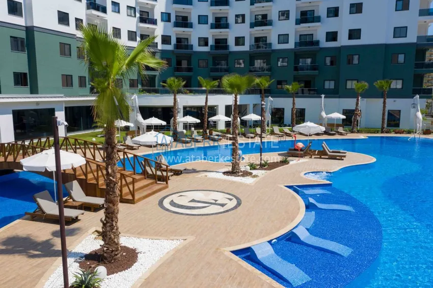 Квартира в Махмутларе двухкомнатная с качественной чистовой отделкой 6 