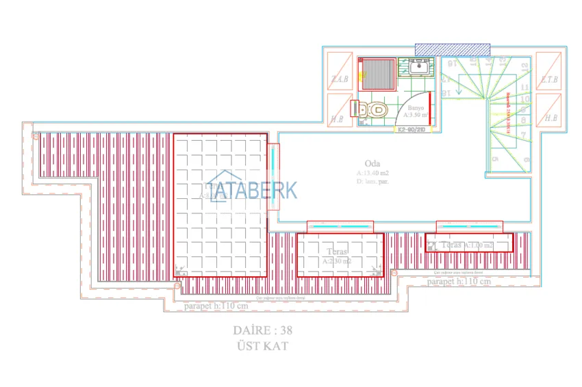 Купить дешево Новый инвестиционный проект жилого комплекса в Авсалларе с закрытой благоустроенной территорией 14 