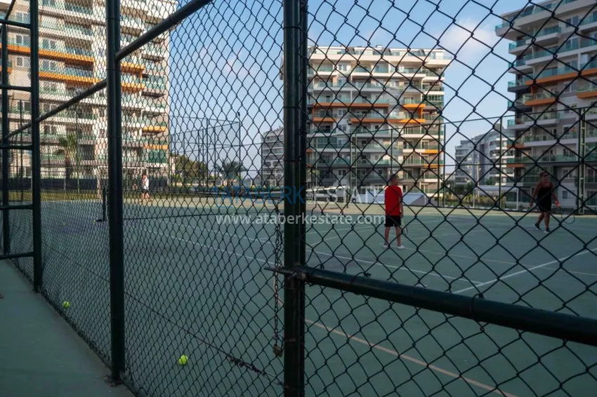 Аренда пентхауса в Авсалларе с 2 спальнями, современным интерьером 18 