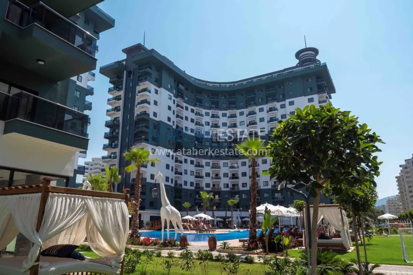 Квартира в Махмутларе двухкомнатная с качественной чистовой отделкой 21 