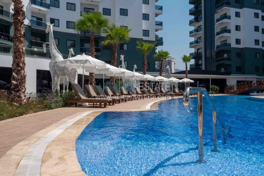 Квартира в Махмутларе двухкомнатная с качественной чистовой отделкой 23 