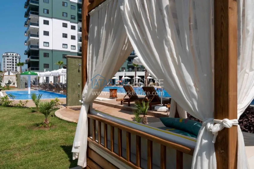 Квартира в Махмутларе двухкомнатная с качественной чистовой отделкой 28 