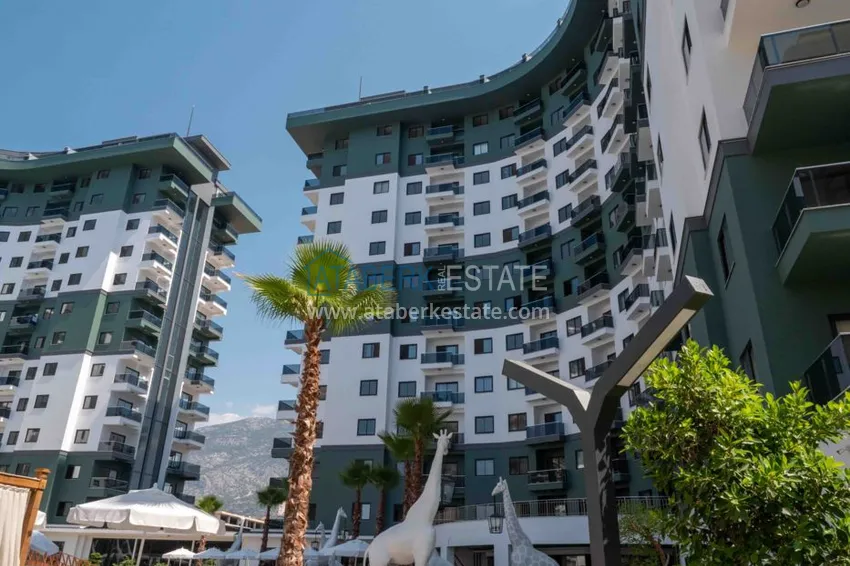 Квартира в Махмутларе двухкомнатная с качественной чистовой отделкой 33 