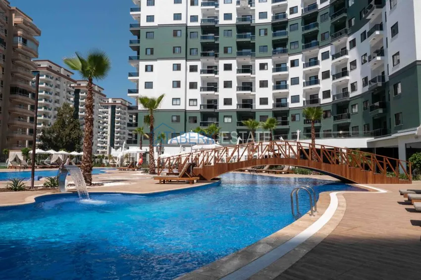 Квартира в Махмутларе двухкомнатная с качественной чистовой отделкой 49 