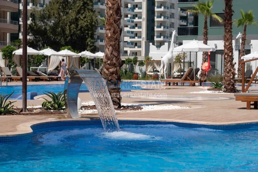 Квартира в Махмутларе двухкомнатная с качественной чистовой отделкой 50 