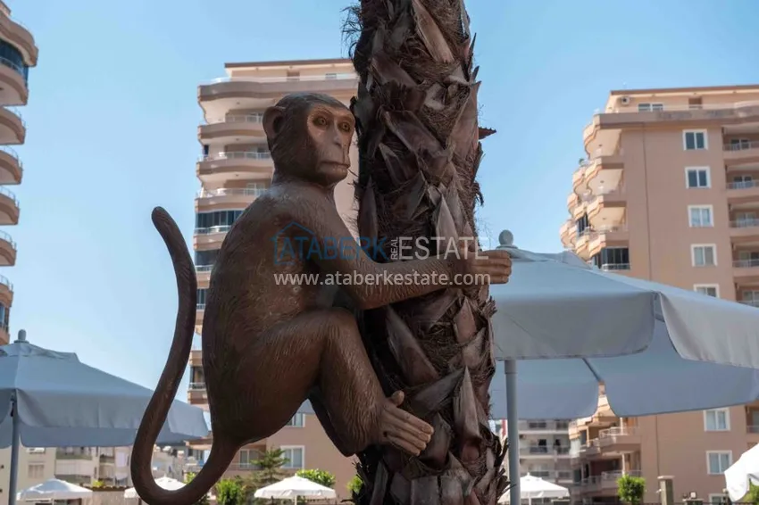 Квартира в Махмутларе двухкомнатная с качественной чистовой отделкой 51 