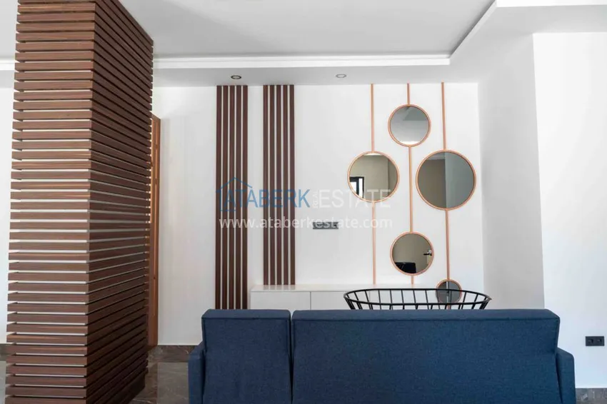 Квартира в Махмутларе двухкомнатная с качественной чистовой отделкой 79 