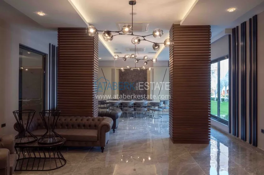 Квартира в Махмутларе двухкомнатная с качественной чистовой отделкой 88 