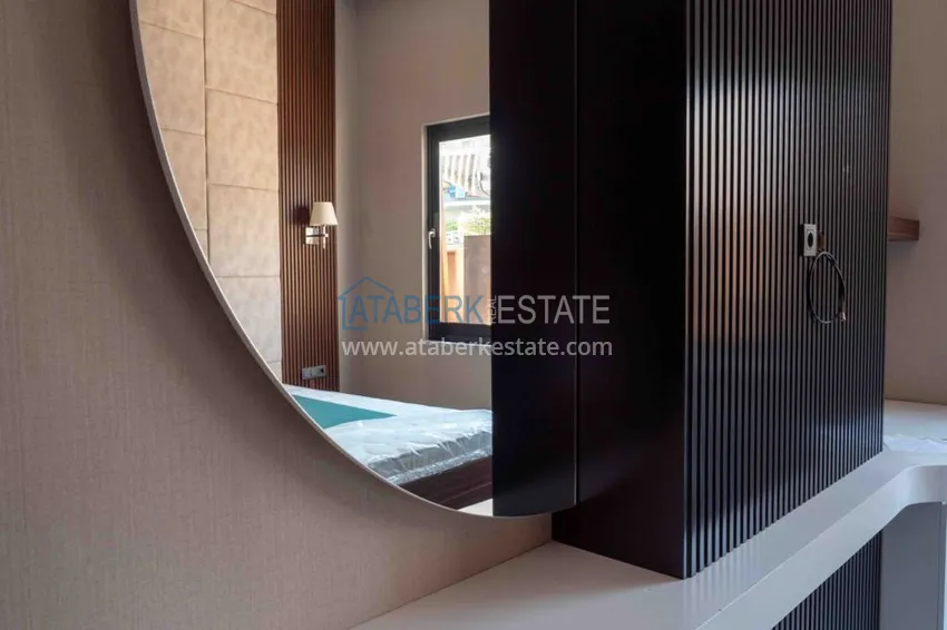 Квартира в Махмутларе двухкомнатная с качественной чистовой отделкой 89 