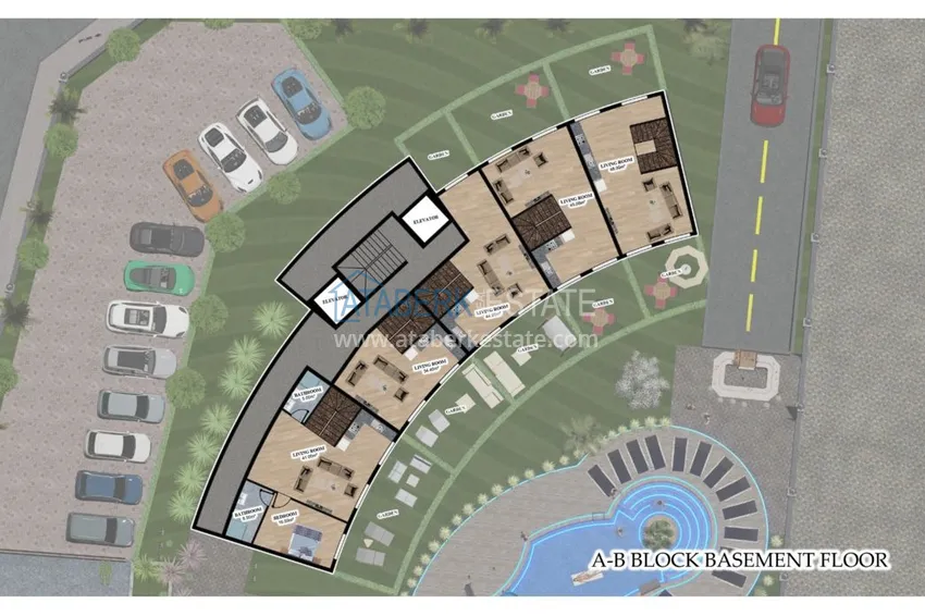 Купить дешево Новый стильный проект жилого комплекса в районе Оба  2 