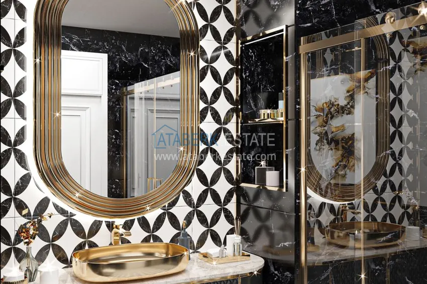 Приобрести Видовые элитные виллы на этапе строительства в районе Каргыджак 22 