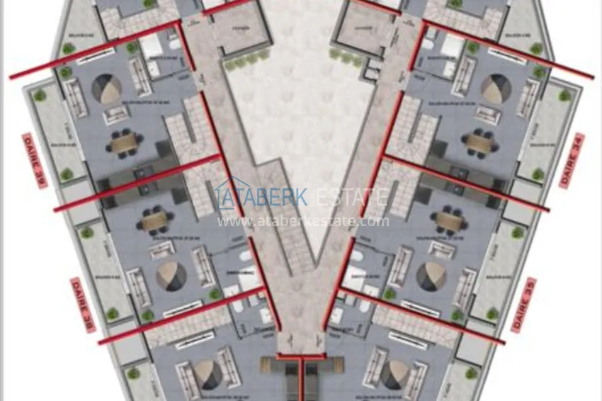 Купить дешево Новый инвестиционно-привлекательный проект жилого комплекса в районе Кестель 3 