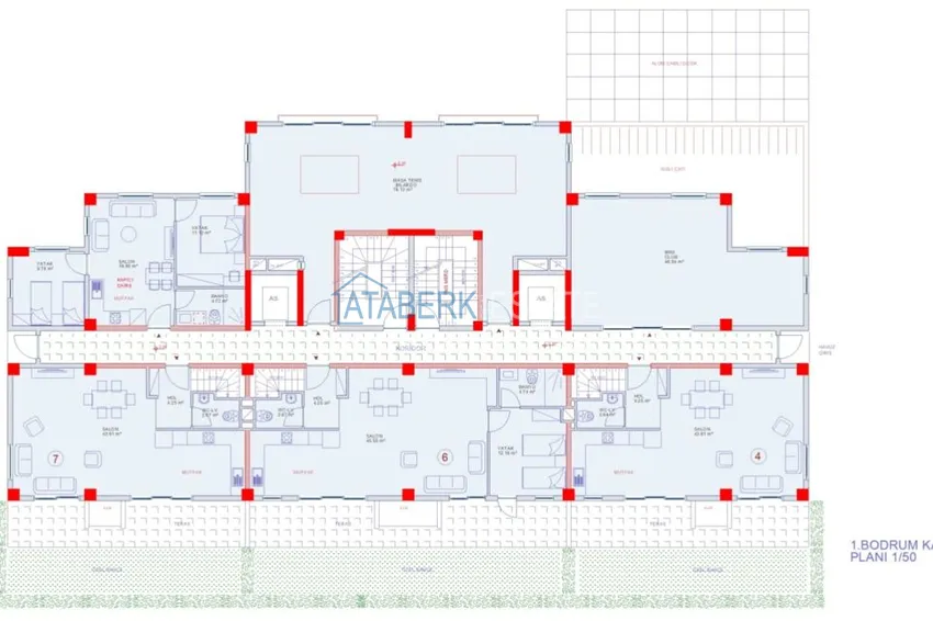 Купить дешево Новый жилой комплекс в Алании - центр района Авсаллар. Квартиры от застройщика 3 