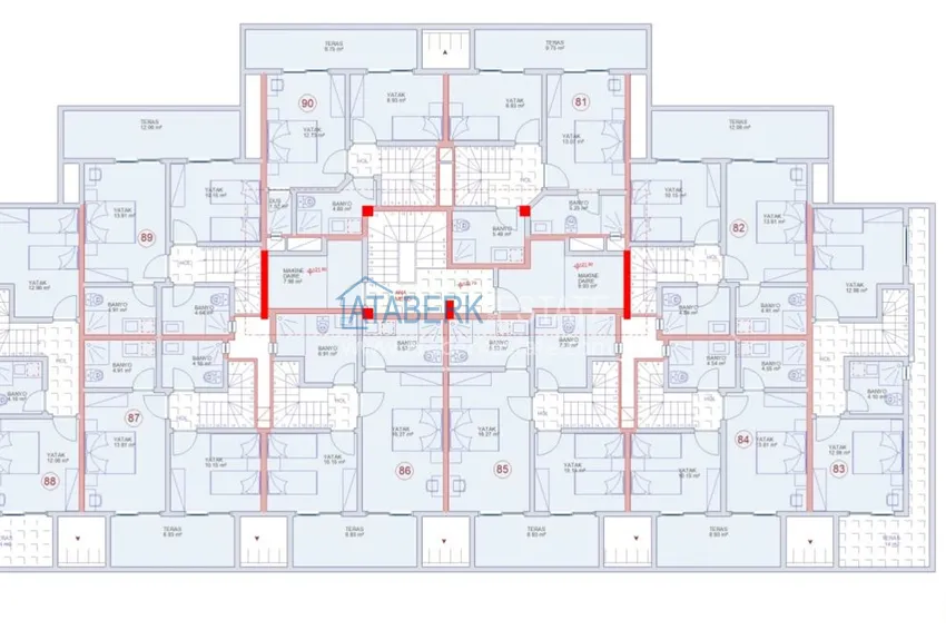 Купить дешево Новый жилой комплекс в Алании - центр района Авсаллар. Квартиры от застройщика 4 