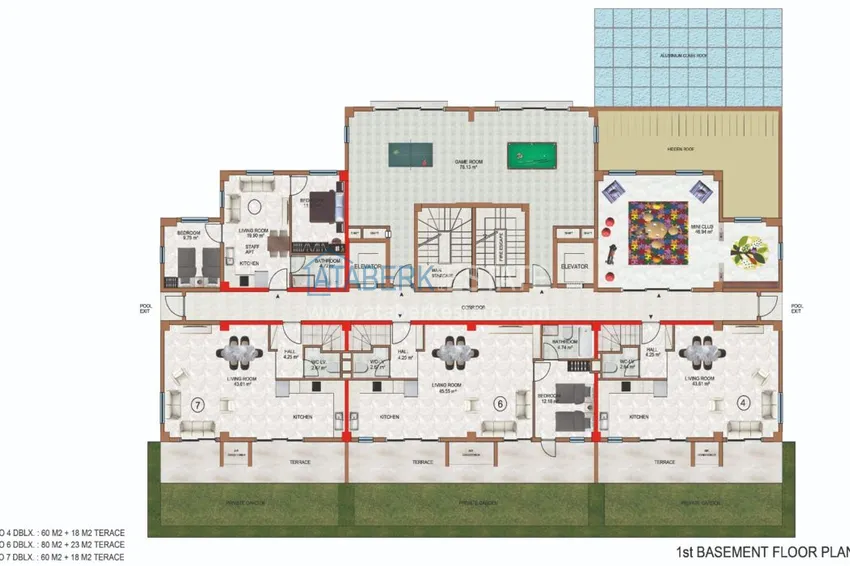 Купить дешево Новый жилой комплекс в Алании - центр района Авсаллар. Квартиры от застройщика 8 
