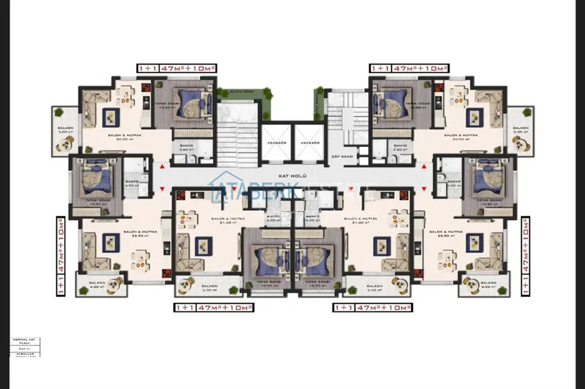 Купить дешево Квартиры в Авсалларе – Алания. Новый инвестиционный проект  2 