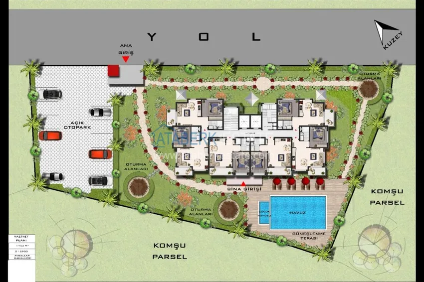 Купить дешево Квартиры в Авсалларе – Алания. Новый инвестиционный проект  1 
