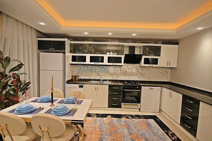 Приобрести Квартира в Махмутларе с мебелью в комплексе с удобствами 10 