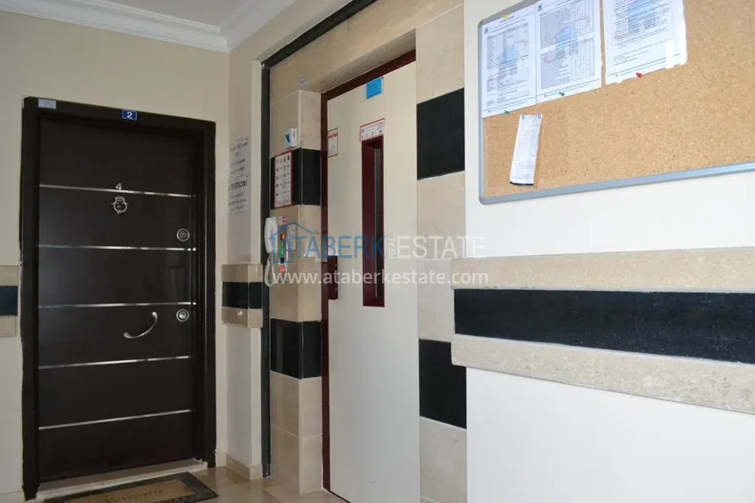 Квартира в Махмутларе с мебелью, в уютном жилом комплексе 10 