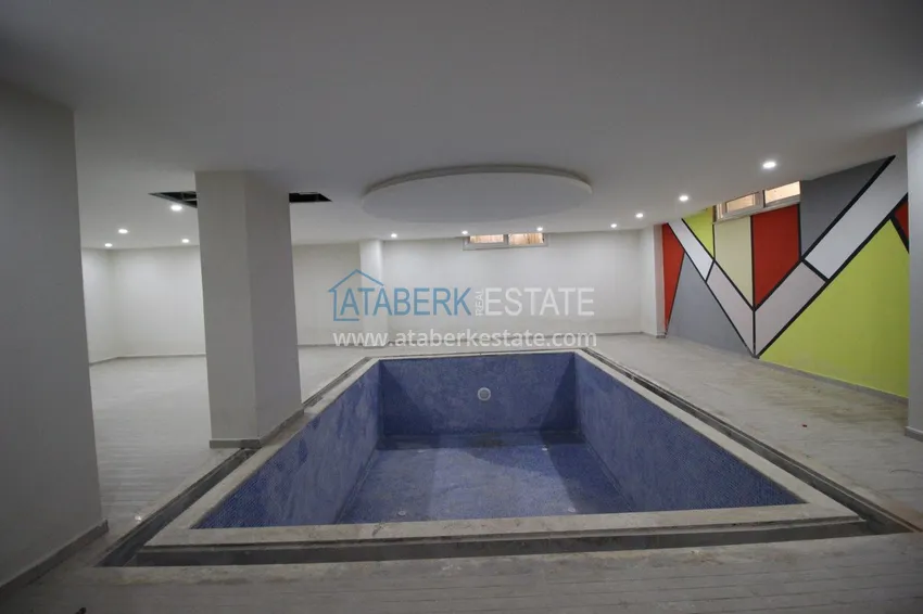 Пентхаус-дуплекс в Махмутларе с мебелью и видом на море в комфортабельном комплексе 14 