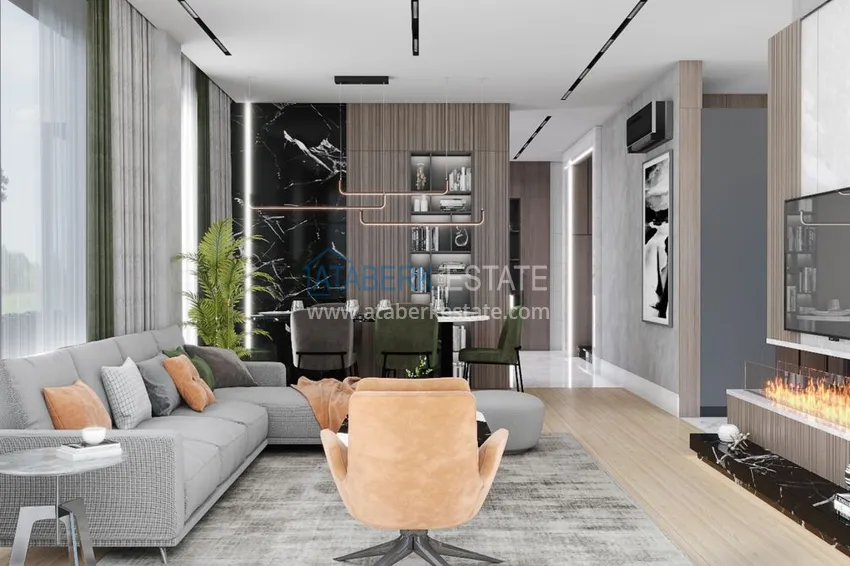 Приобрести Современные виллы в горном регионе Анталии – Дошемеалты на этапе строительства 11 