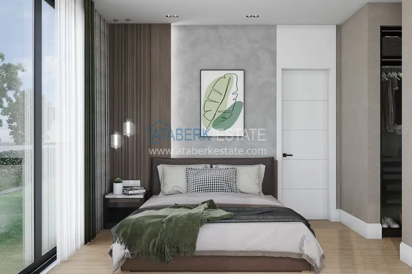 Приобрести Современные виллы в горном регионе Анталии – Дошемеалты на этапе строительства 12 