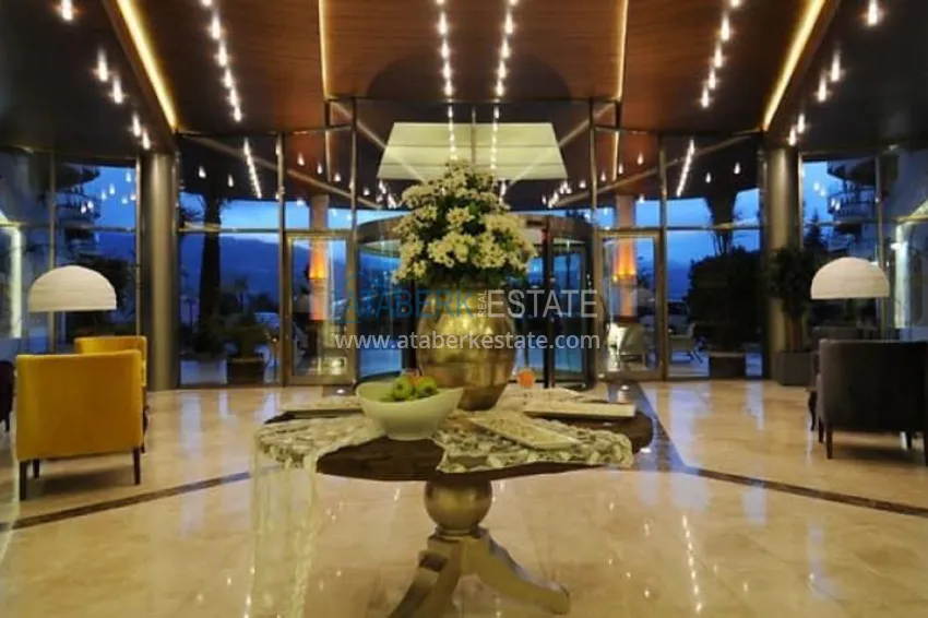 Квартира в Махмутларе с мебелью, в элитном жилом комплексе отельного типа 13 