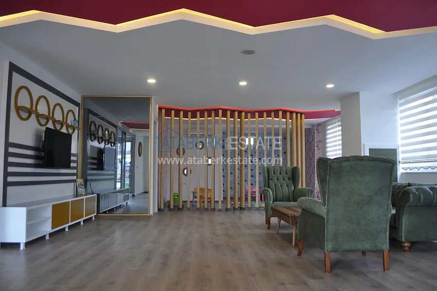 Квартира в Махмутларе с мебелью, в современном комплексе 11 