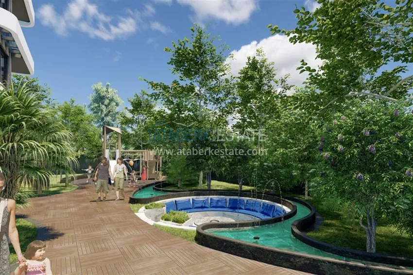 Квартира в районе Авсаллар от инвестора, с рассрочкой на этапе строительства 12 