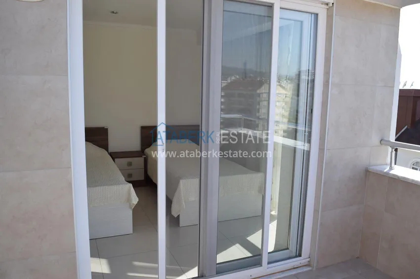 Приобрести Пентхаус-дуплекс в Авсалларе с мебелью в комфортабельном жилом комплексе 12 