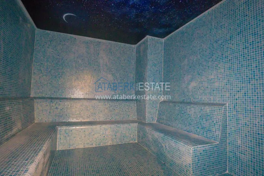 Квартира в Махмутларе четырёхкомнатная с отдельной кухней  13 