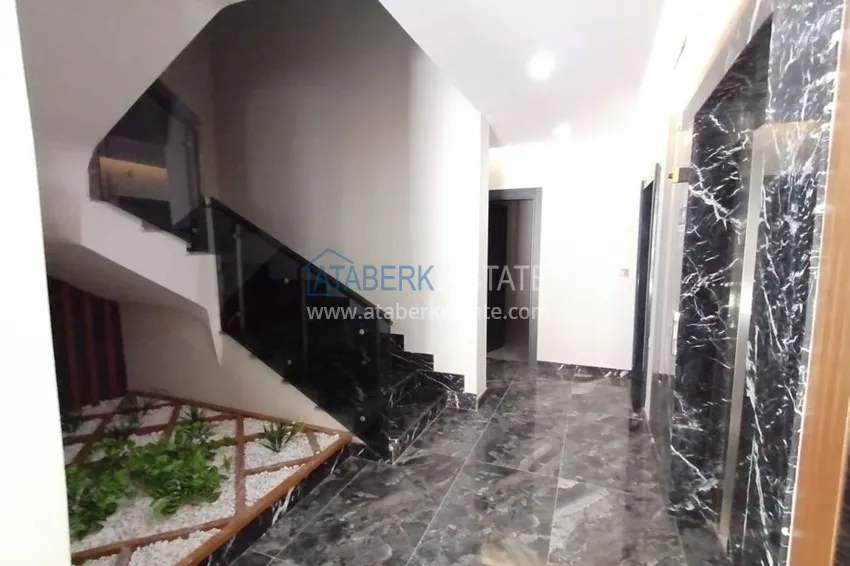 Квартира в центре Алании, в новом жилом комплексе, район пляжа Клеопатра 14 