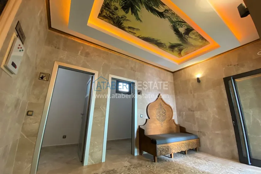 Квартира в Махмутларе с чистовой отделкой и видом на море - первая береговая линия 13 