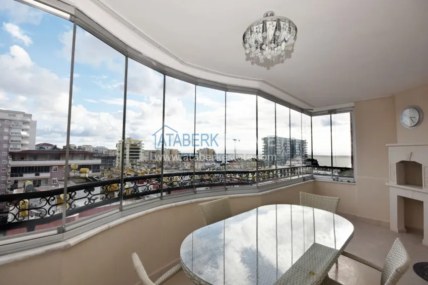 Приобрести Квартира в Махмутларе с видом на море, в прекрасном комплексе 16 