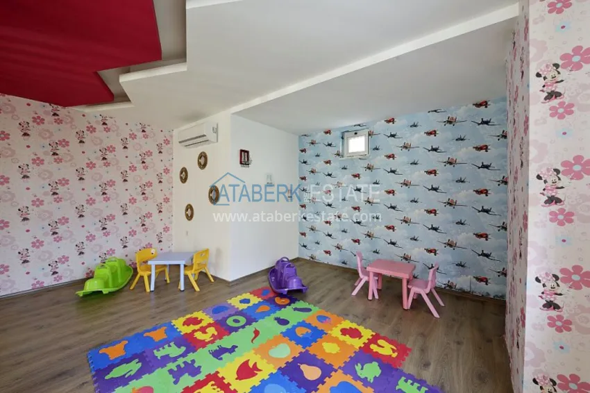 Квартира в Махмутларе с мебелью, в современном комплексе 14 