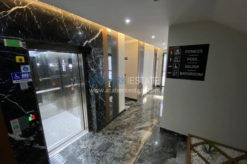 Квартира в центре Алании, в новом жилом комплексе, район пляжа Клеопатра 15 