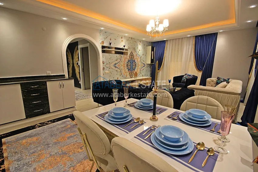 Приобрести Квартира в Махмутларе с мебелью в комплексе с удобствами 14 