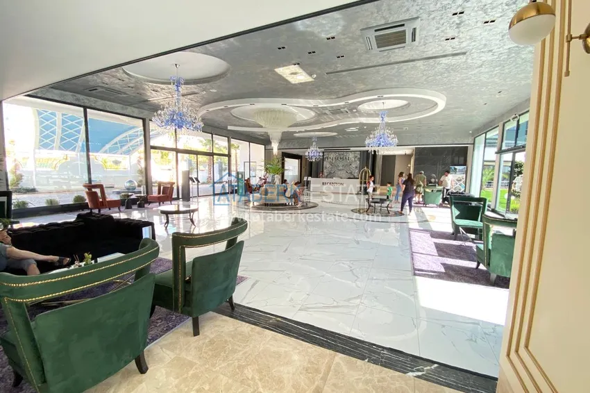 Квартира двухкомнатная с качественной чистовой отделкой в Махмутларе 16 