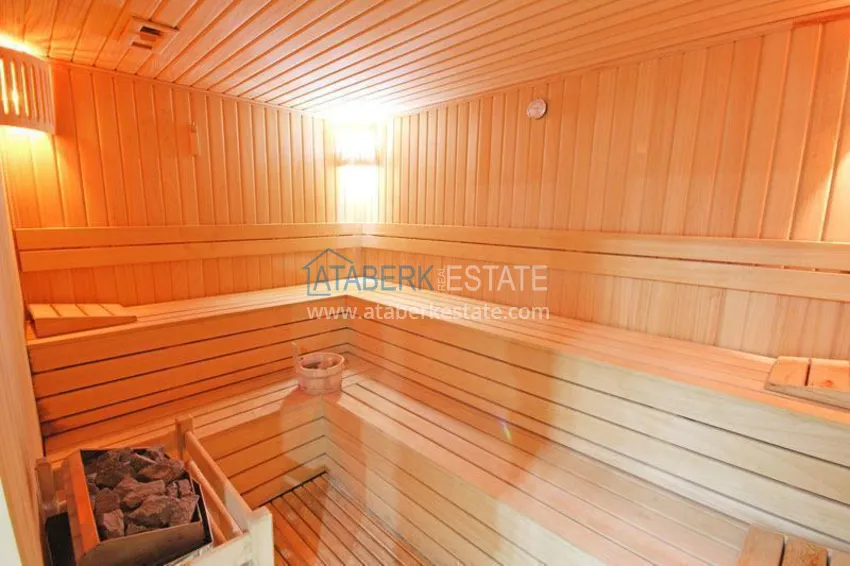 Квартира в Махмутларе стильный интерьер центральное расположение 17 