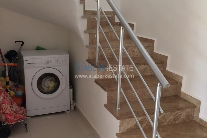 Приобрести Пентхаус-дуплекс в Авсалларе с мебелью в комфортабельном жилом комплексе 19 